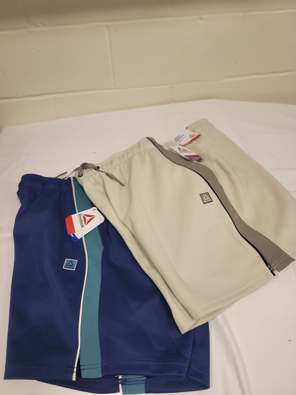 Reebok Active Shorts - Navy & Cream